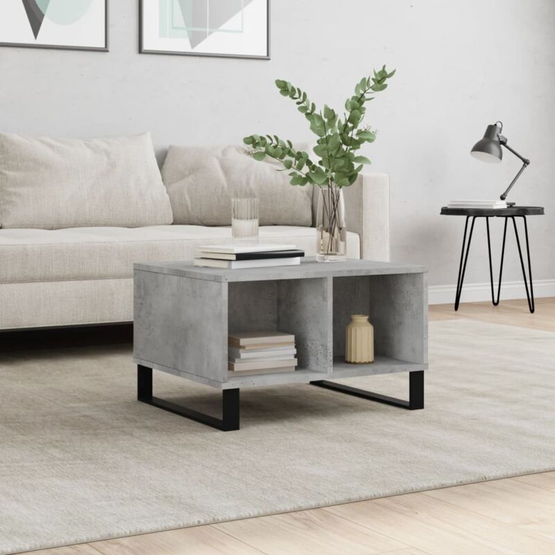 foto del prodotto jinlefu vidaxl tavolino salotto grigio cemento 60x50x36,5 cm legno multistrato