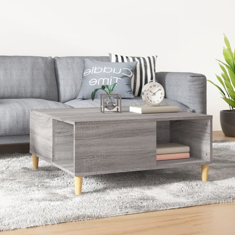 foto del prodotto jinlefu vidaxl tavolino salotto grigio sonoma 80x80x36,5 cm legno multistrato