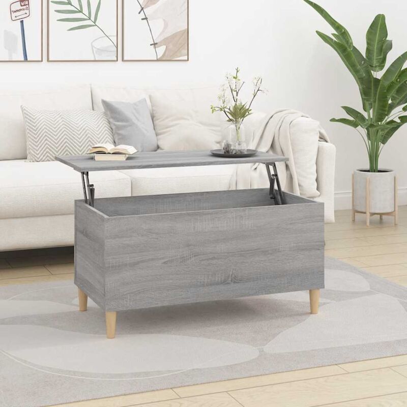 foto del prodotto jinlefu vidaxl tavolino salotto grigio sonoma 90x44,5x45 cm legno multistrato