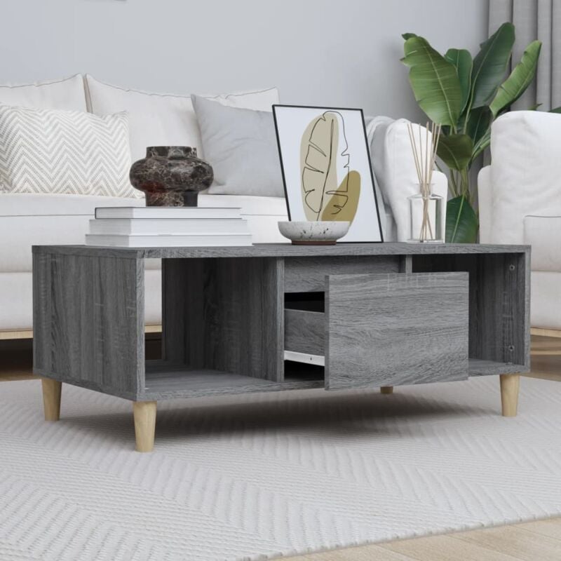 foto del prodotto jinlefu vidaxl tavolino salotto grigio sonoma 90x50x36,5 cm legno multistrato