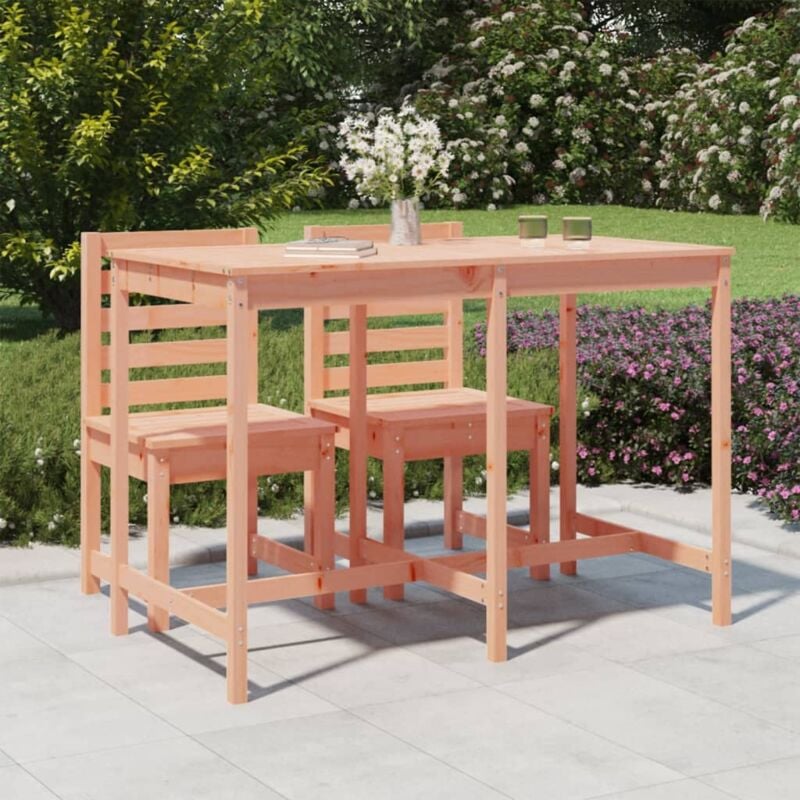 foto del prodotto jinlefu vidaxl tavolo da giardino 159,5x82,5x110 cm legno massello di douglas
