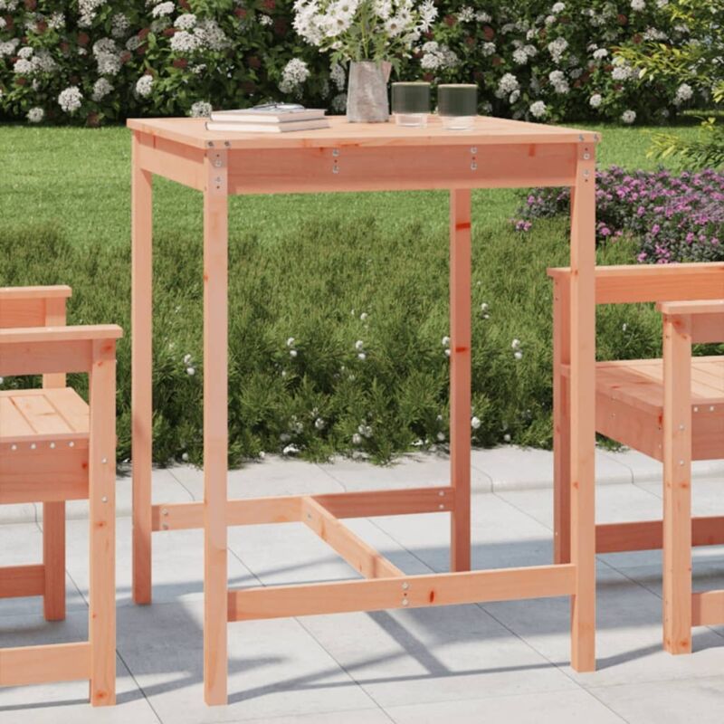 foto del prodotto jinlefu vidaxl tavolo da giardino 82,5x82,5x110cm in legno massello di douglas