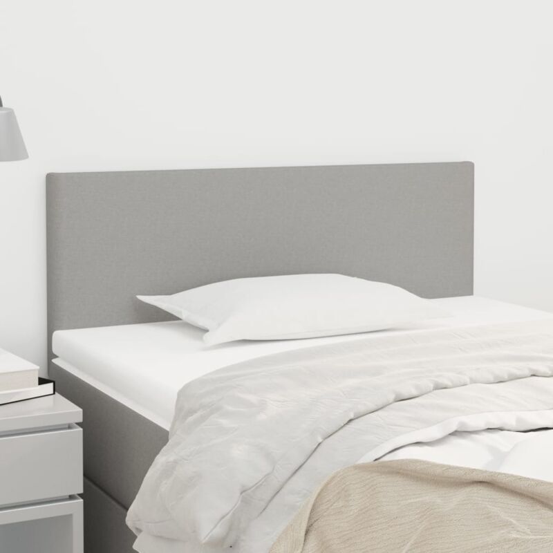 foto del prodotto jinlefu vidaxl testiera grigio chiaro 80x5x78 88 cm in tessuto