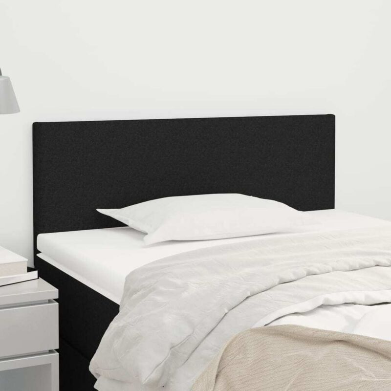foto del prodotto jinlefu vidaxl testiera nera 90x5x78 88 cm in tessuto