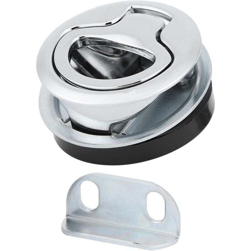 foto del prodotto jinyu marine in acciaio inox a filo pull hatch latch, maniglia del portello della barca rv toolbox door lock built-in pull can lock delicato anello