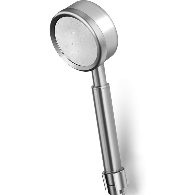 foto del prodotto jn.songs soffione doccia alta pressione, doccia a mano in acciaio inox risparmio idrico, facile da installare 1
