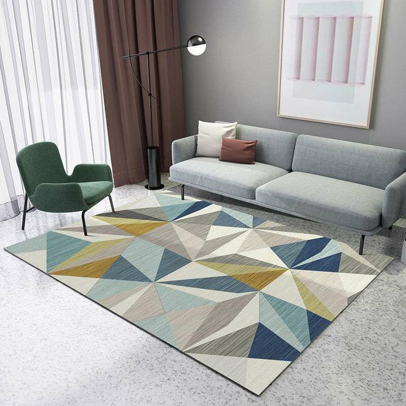 foto del prodotto jn.songs tappeto da soggiorno camera da letto design moderno multicolore dimensione 120x160 cm, fantasia squisita