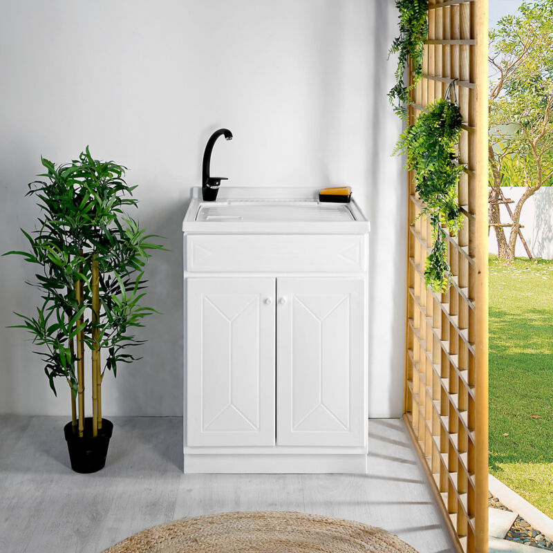 foto del prodotto jo-bagno.it - mobile lavatoio 60x60 esterno regina plus resistente agli acidi