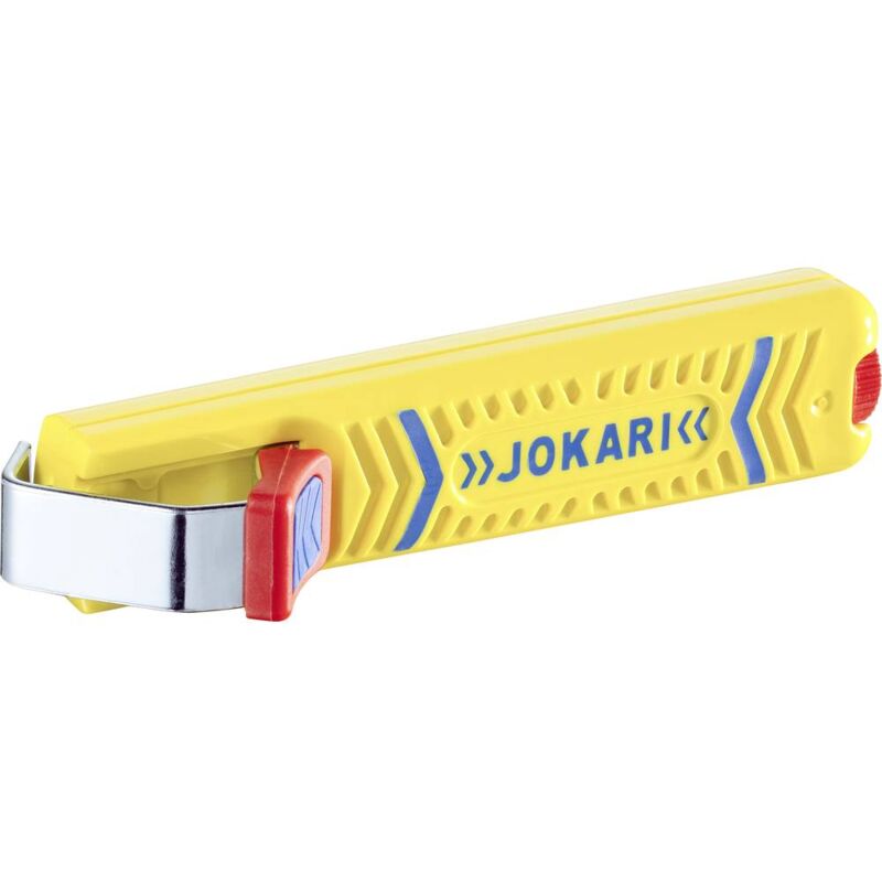 foto del prodotto jokari 10270 no. 27 secura coltello spelafili adatto per cavi rotondi 8 fino a 28 mm