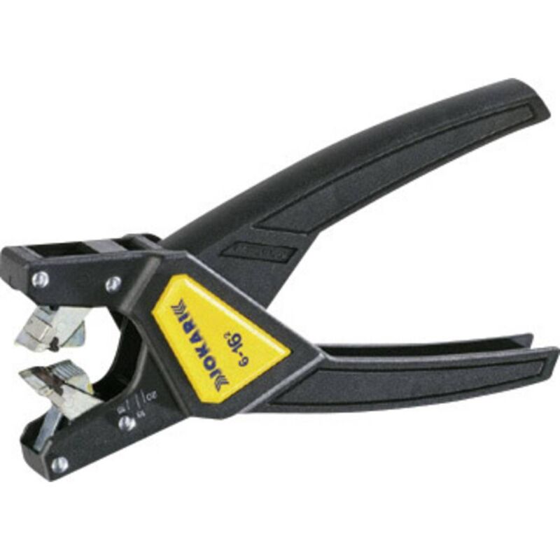 foto del prodotto jokari pinza spelacavi automatica adatto per cavo con isolamento in pvc, cavo solare con doppio isolamento 6 fino a 16 mm 5 f