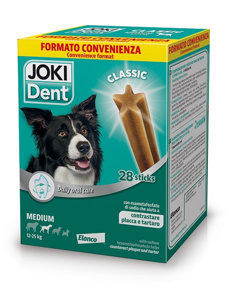 foto del prodotto joki dent cane classic medium megapack cf. 4x7 pezzi 840 gr quot new quot temporaneamente mancante dall 039 azienda produttrice