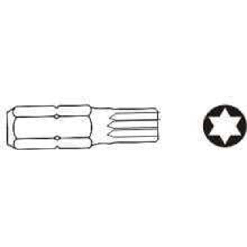 foto del prodotto jonnesway torx t25 x 30 mm 6 punte.10 mm