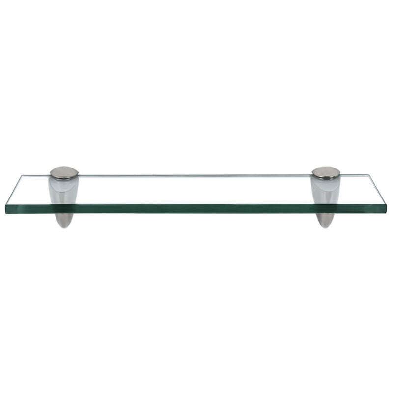 foto del prodotto jopassy mensola in vetro con supporto mensola in vetro mensola a muro mensola per il bagno vetro trasparente 40 x 10 x 0.8 cm