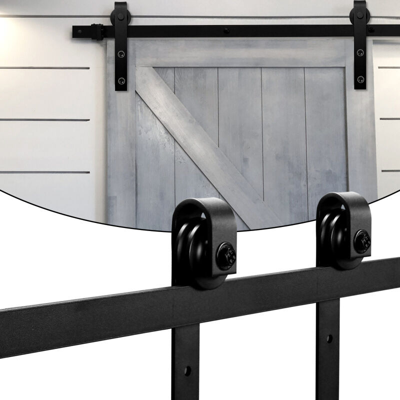 foto del prodotto jopassy sistema di porte scorrevoli stripes 200 cm binario per porte scorrevoli accessori per porte in legno