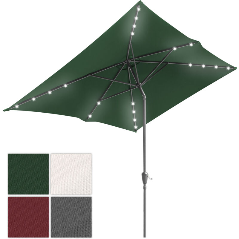 foto del prodotto jopassy swanew 210 x 140 cm ombrelloni da balcone ombrellone rettangolare inclinabile regolabile in altezza con manovella in ferro,verde