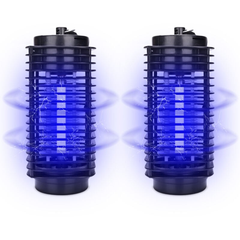 foto del prodotto jopassy swanew 2x 3w uv led zanzara killer insetto elettrico distruttore lampada elettrica insetto mosca