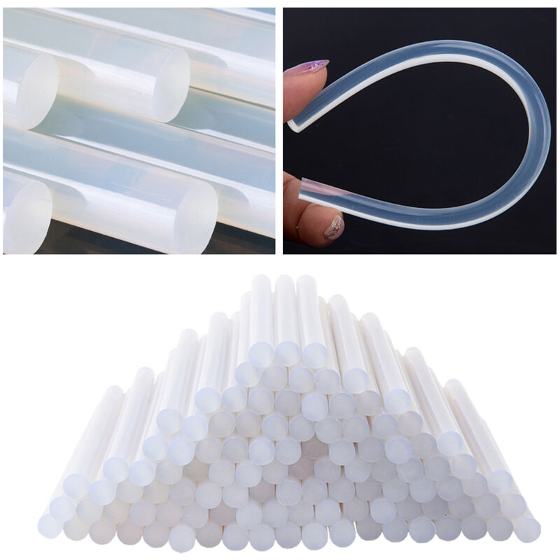 foto del prodotto jopassy swanew 55 pz stick di colla a caldo 11 mm, 11 x 190 mm stick di colla a caldo trasparente per pistole per colla a caldo di piccole