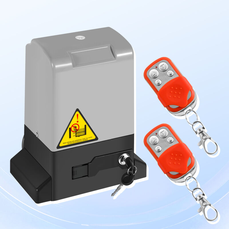 foto del prodotto jopassy swanew apriporta scorrevole 550w, 1200kg, kit apriporta di sicurezza con 2 chiavi e telecomando, cancello scorrevole elettrico con