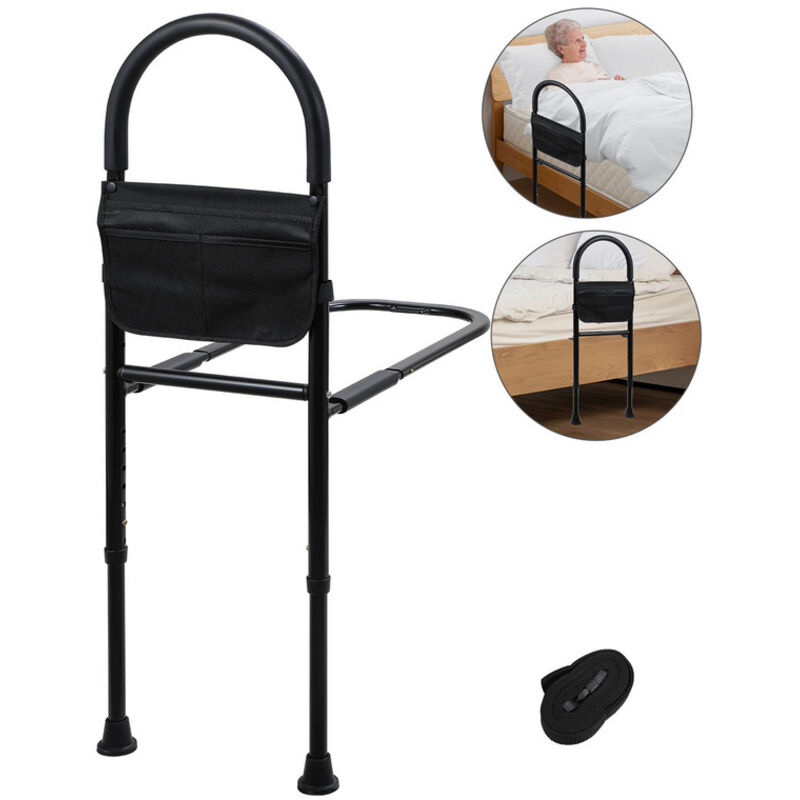 foto del prodotto jopassy swanew ausilio stand up per il letto ausilio per anziani 80 104cm regolabile in altezza, con borsa di custodia maniglia antiscivolo per il