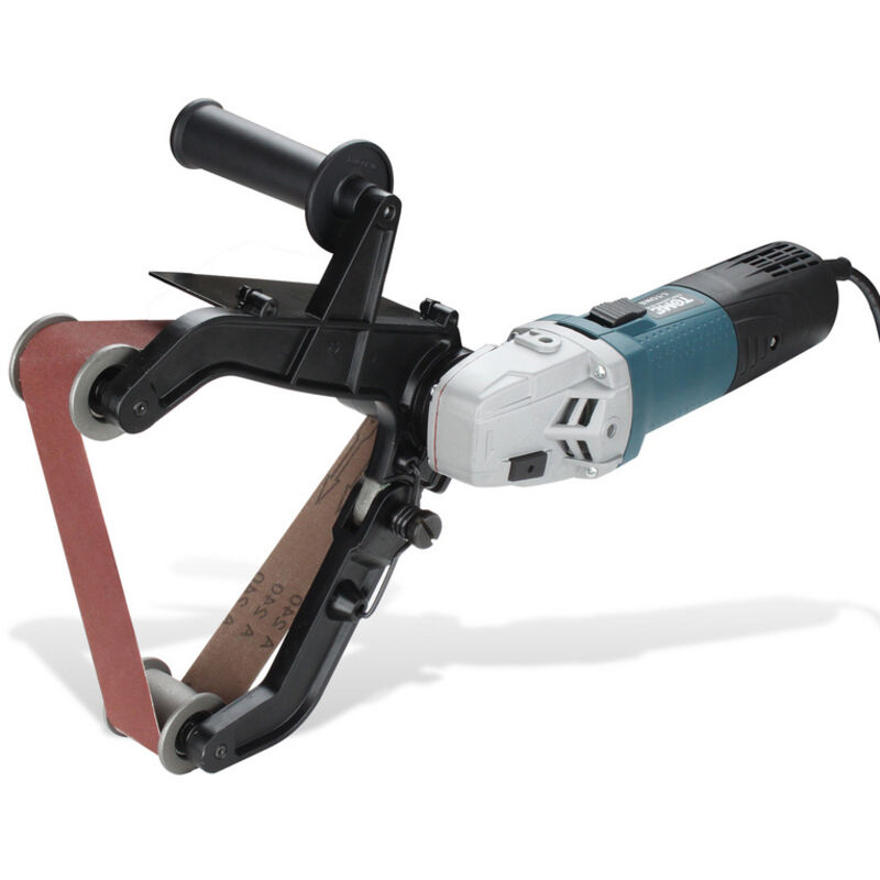 foto del prodotto jopassy swanew levigatrice a nastro per tubi levigatrice professionale per tubi 1300 w 220v levigatrice a nastro per tubi set di accessori abrasivi