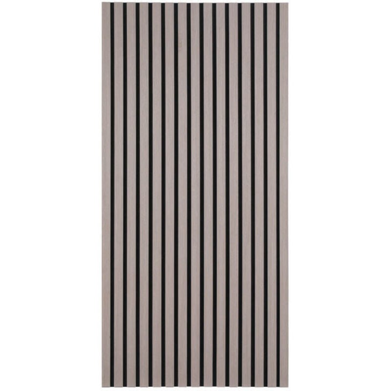 foto del prodotto jopassy swanew pannello acustico rivestimento murale in mdf pannello murale acustico naturale pannelli murali moderni 120x60x2,1 cm noce