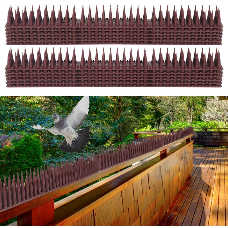 foto del prodotto jopassy swanew piccione repellente uccello giardino sicurezza trappole per insetti balcone piccione prova plastica set 36 pezzi