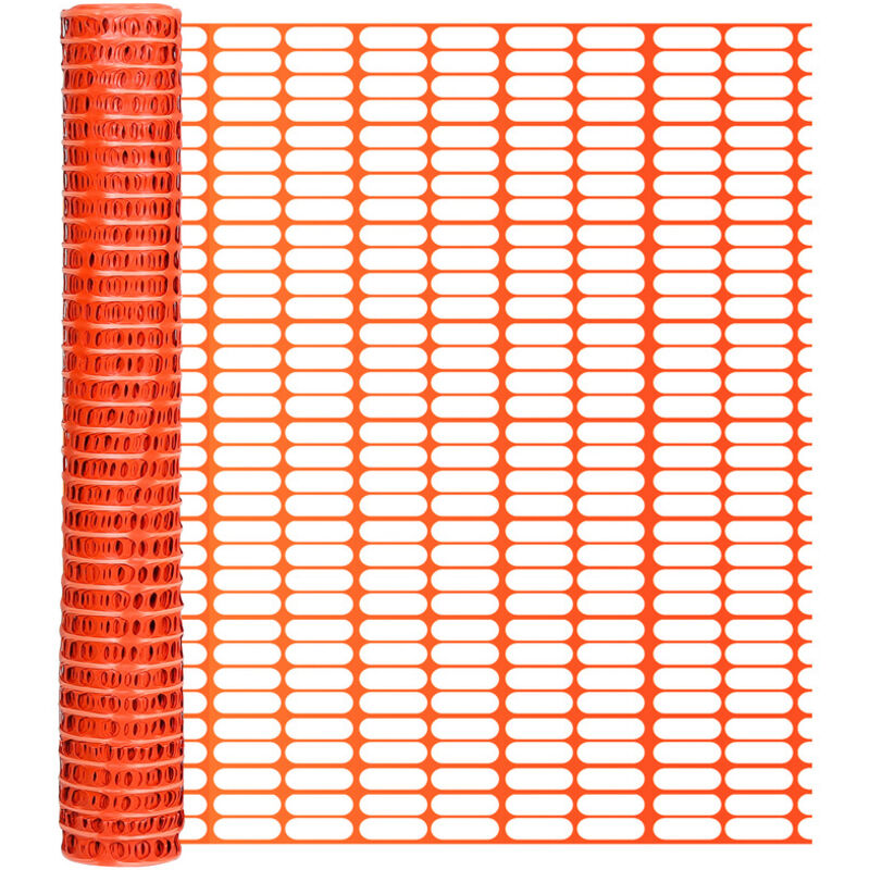 foto del prodotto jopassy swanew recinzione di protezione in plastica, recinzione mobile 1 rotolo da 1 x 80 m rete di sicurezza arancione barriera di segnalazione