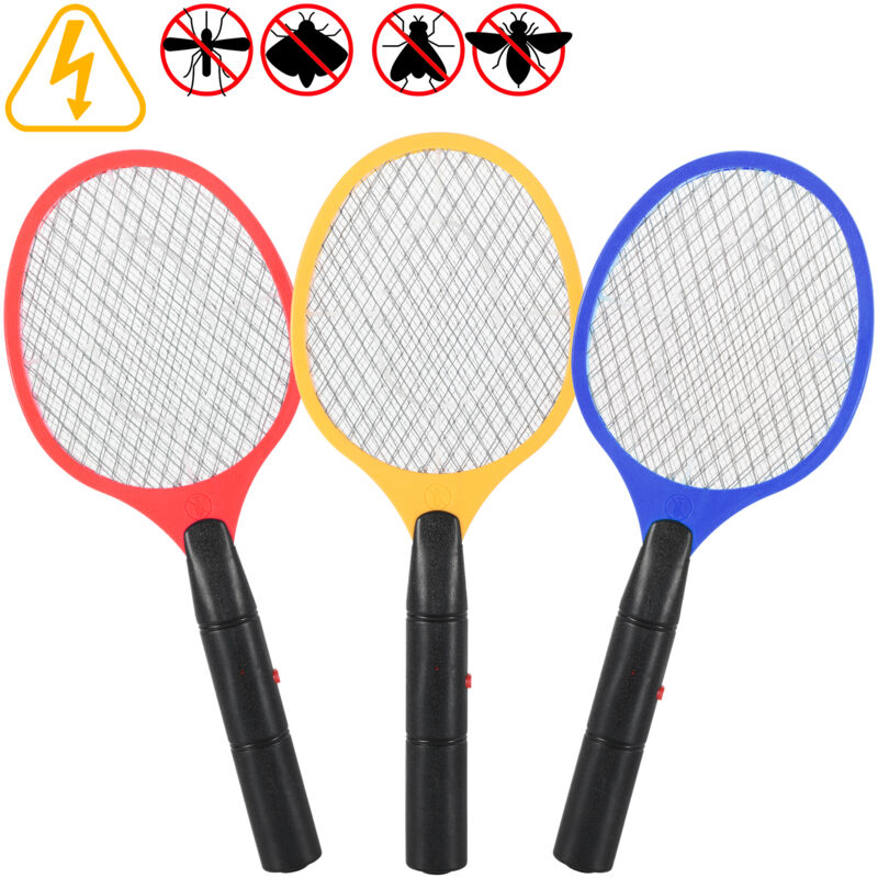 foto del prodotto jopassy swanew scacciamosche elettrico 3x, scacciamosche elettrico, scacciamosche insetto repellente con 3 strati di rete di sicurezza
