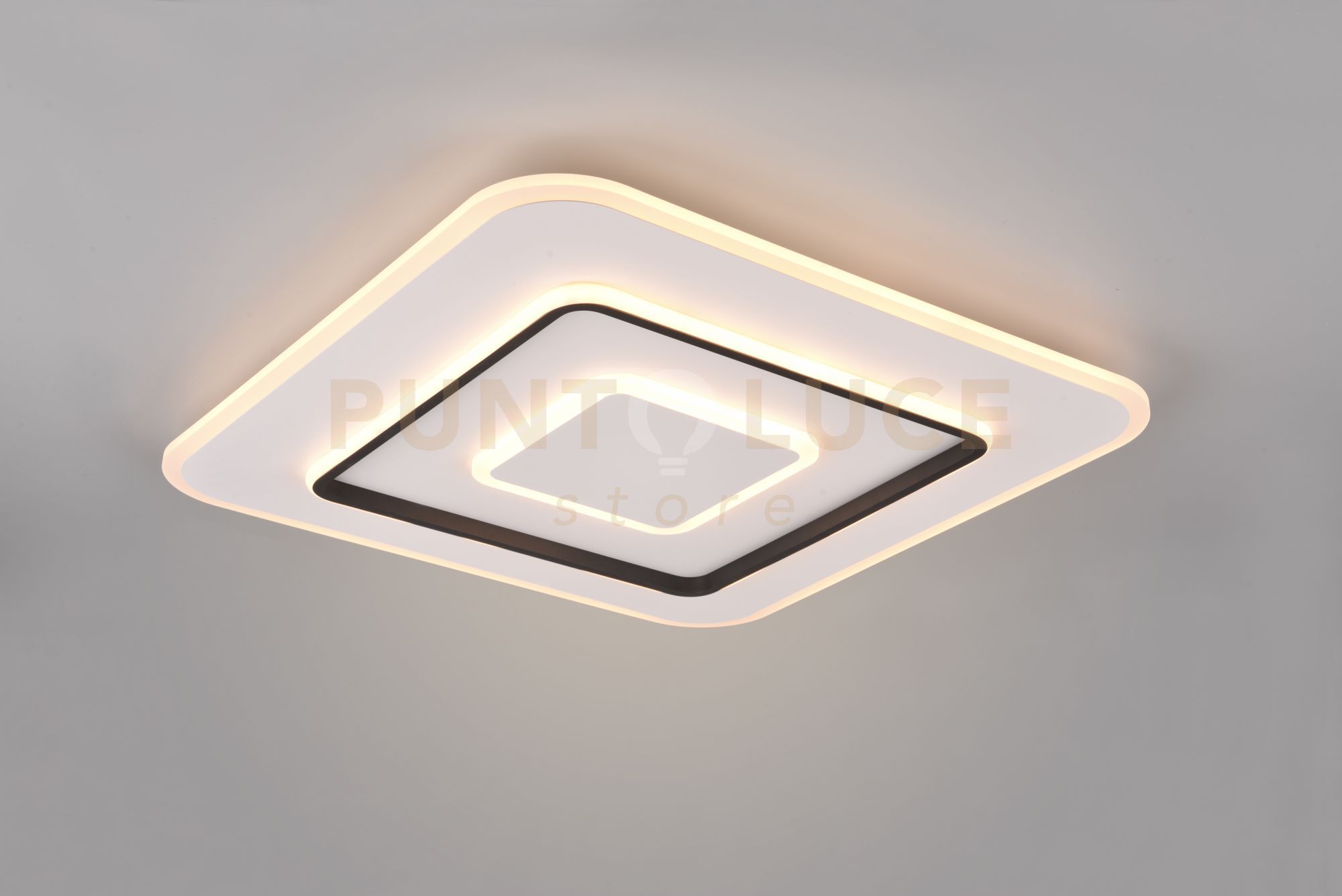 foto del prodotto jora plafoniera led 55w 6400lm, 2700 - 6000k quadrata con telecomando multifunzione 60cm x 60cm dimmerabile