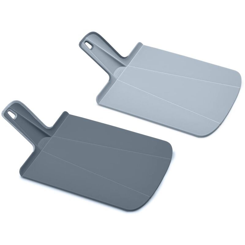 foto del prodotto joseph joseph chop2pot plus set 2 taglieri da cucina in plastica, pieghevole medio, blu