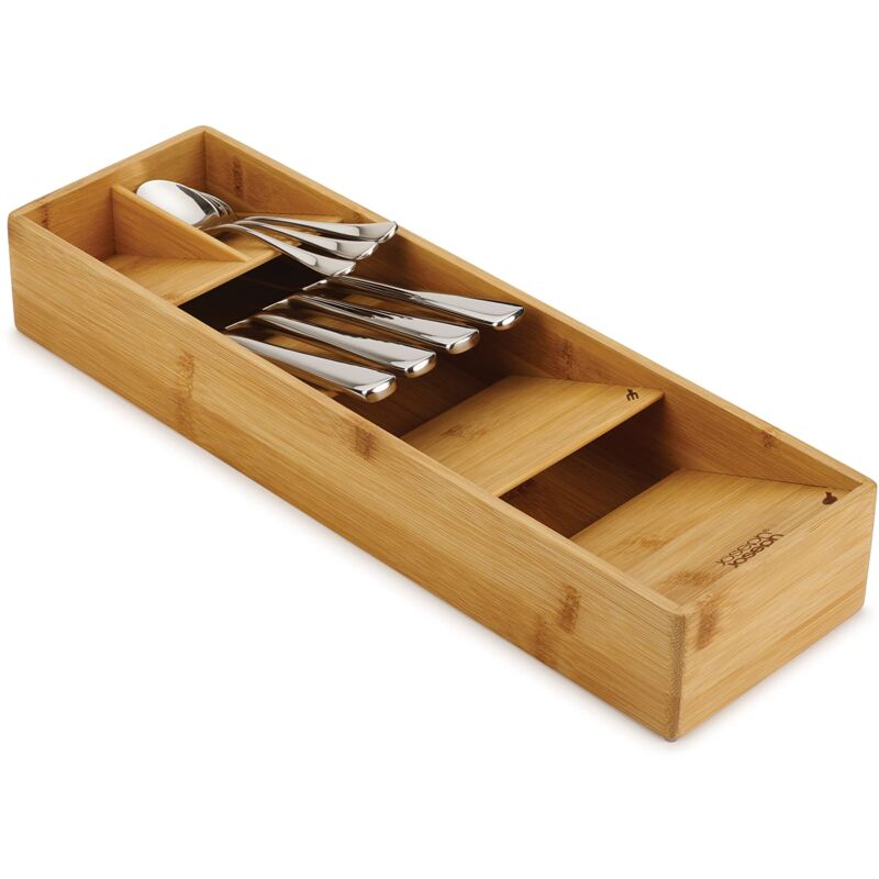 foto del prodotto joseph joseph joseph joseph drawer store organizzatore per cassetti di posate compatto, 5 scomparti, contiene oltre 24 pezzi bamb 