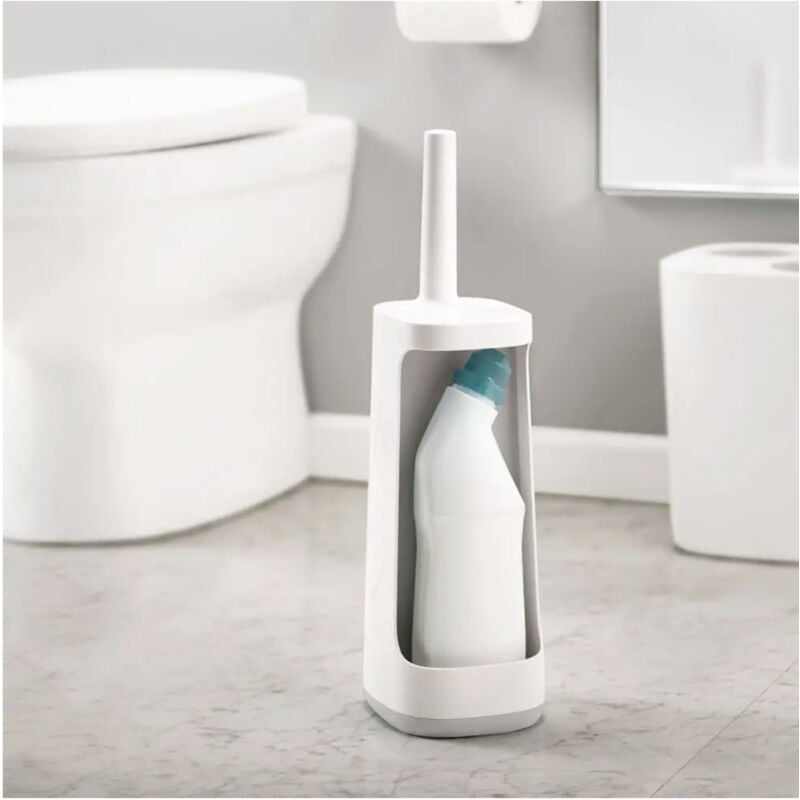 foto del prodotto joseph joseph - joseph joseph scopino flex plus con portaoggetti, grigio chiaro 70516