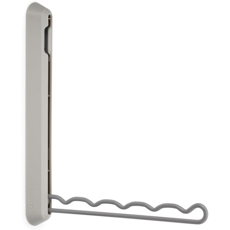 foto del prodotto joseph joseph - orderly stendibiancheria a scomparsa con 5 ganci, stendino da parete per bucato, appendiabiti per lavanderia