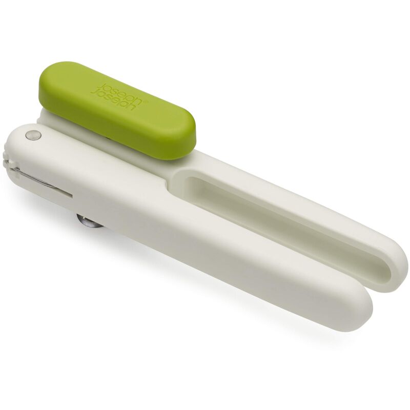foto del prodotto joseph joseph pivot apriscatole 3 in 1 con apribottiglie e anello aprilattine, bianco