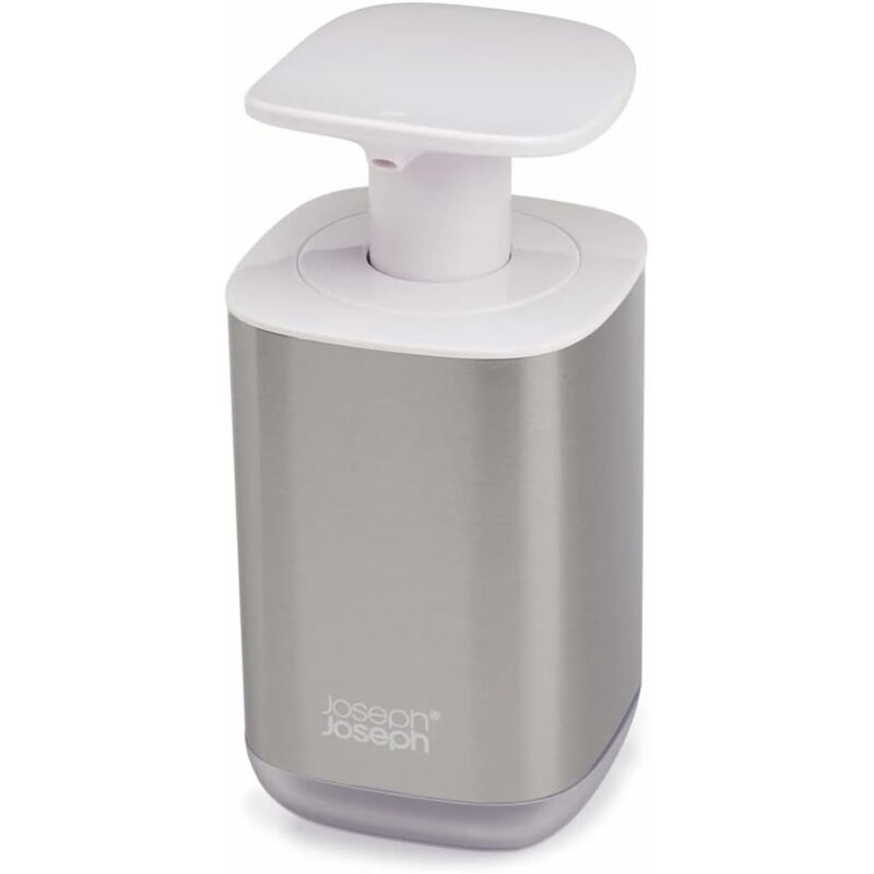 foto del prodotto joseph joseph presto steel dispenser igienico per sapone bianco