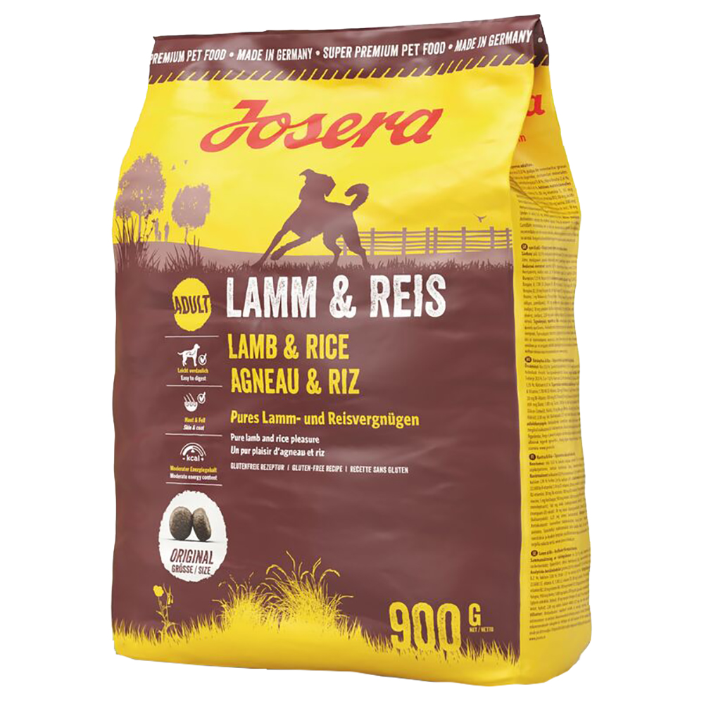 foto del prodotto josera agnello riso crocchette cane 900 g