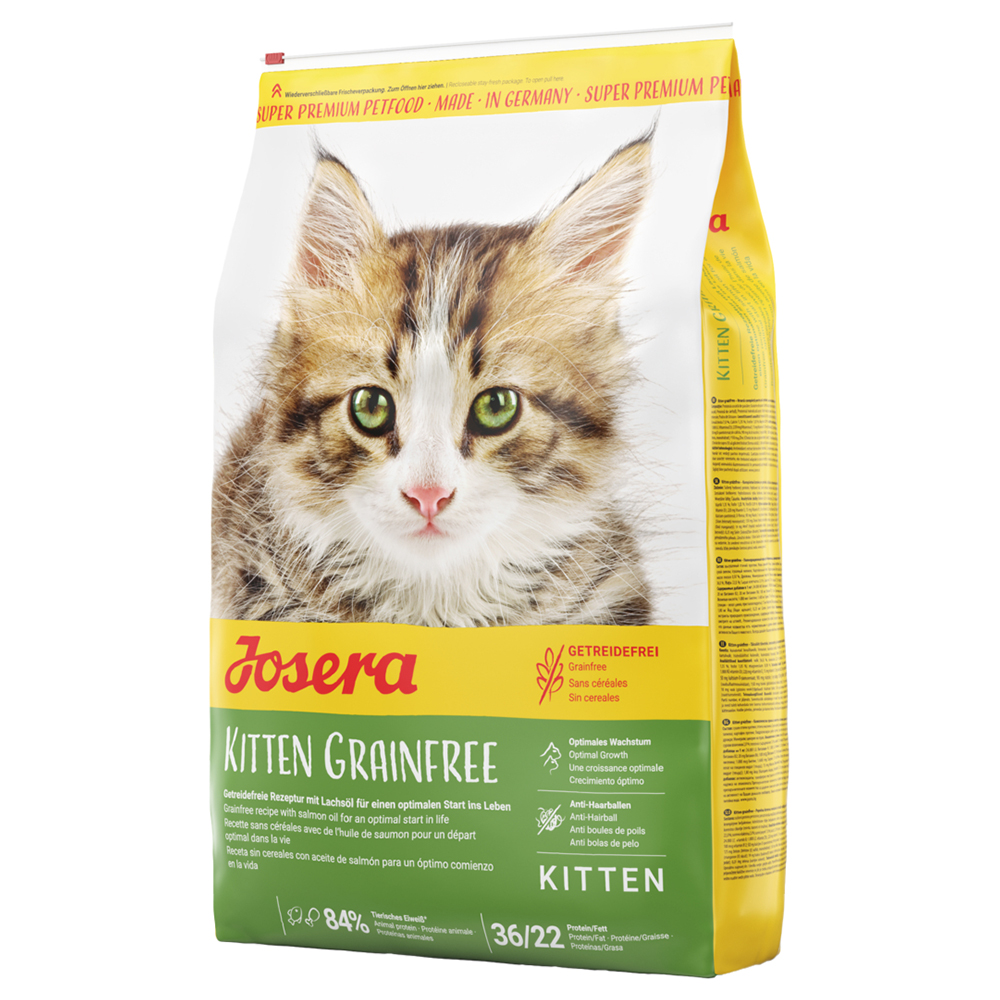 foto del prodotto josera kitten senza cereali crocchette per gatto 2 kg