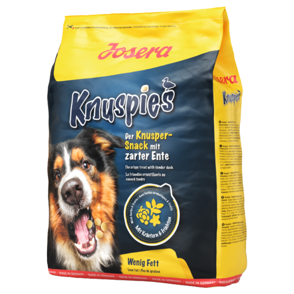 foto del prodotto josera knuspies snack cane 900 g