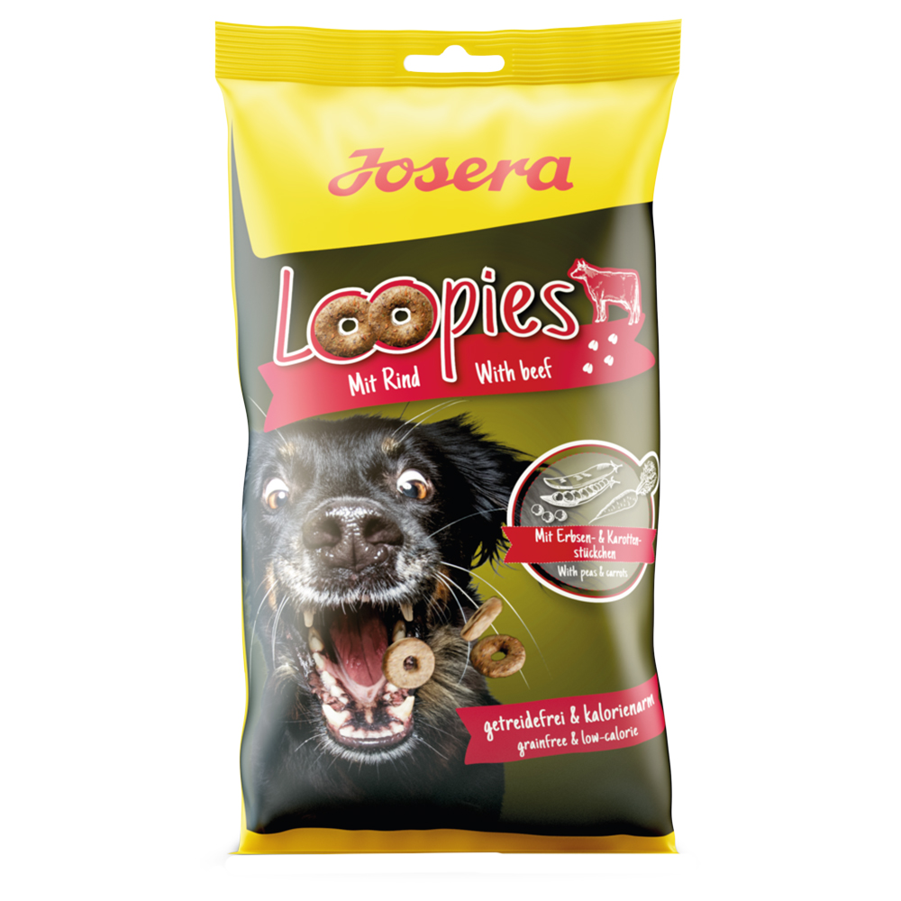 foto del prodotto josera loopies snack cane 150 g manzo