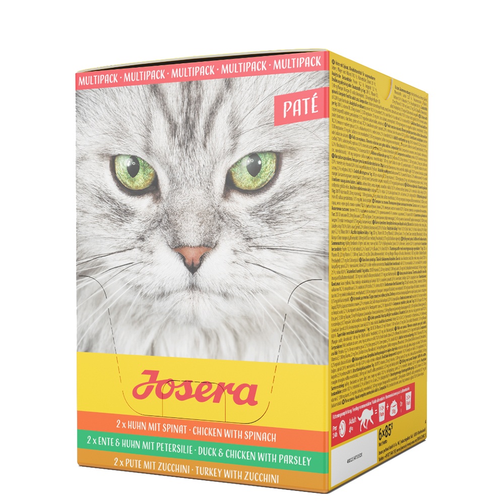 foto del prodotto josera pat pacco misto umido per gatto 6 x 85 g