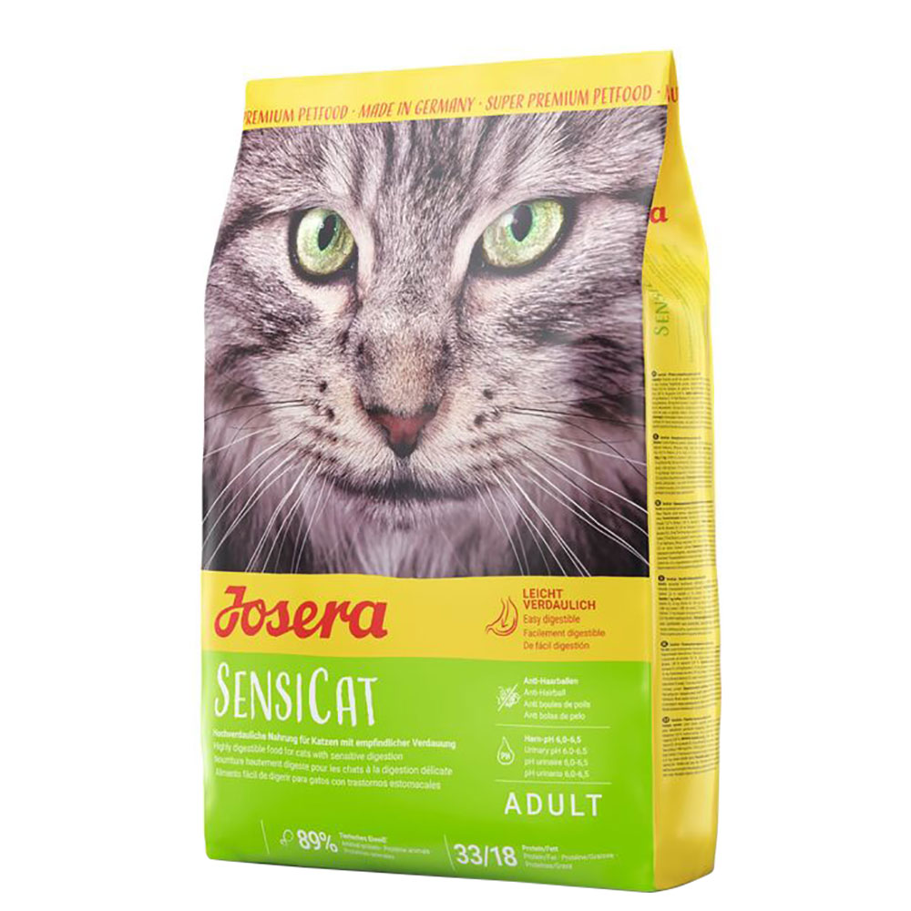 foto del prodotto josera sensicat crocchette per gatto 2 kg