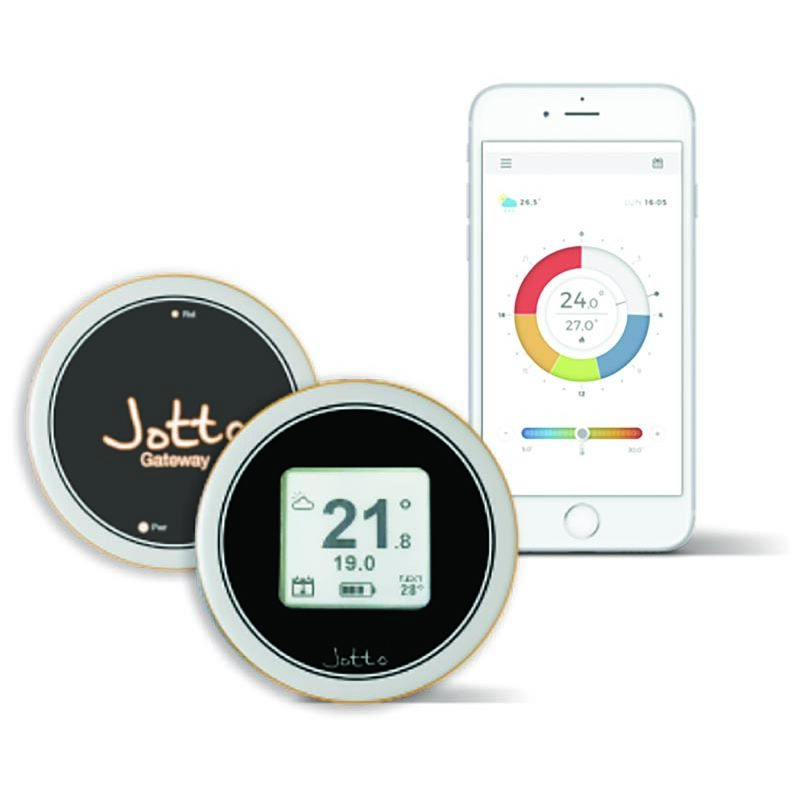 foto del prodotto jotto starter kit bianco cronotermostato intelligente opentherm