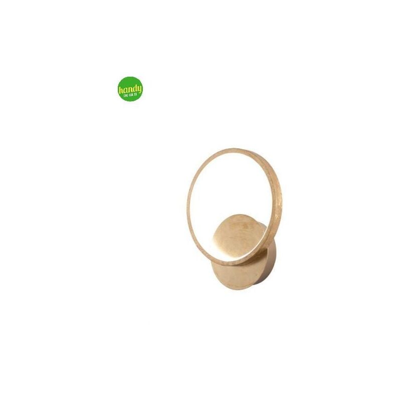 foto del prodotto joy applique novecento 10w 4500k foglia oro 505 lumen