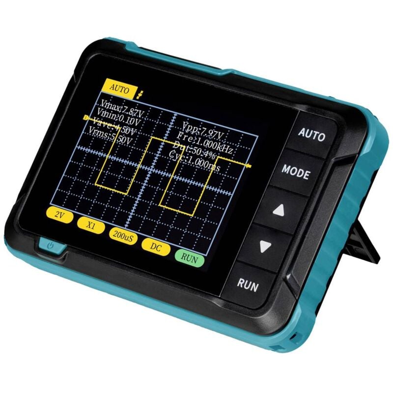 foto del prodotto joy it dso 200 oscilloscopio digitale 200 khz memoria digitale dso , portatile 1 pz.