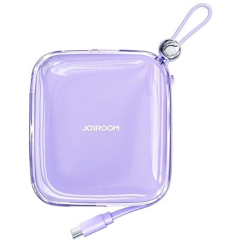 foto del prodotto joyroom jr l005 power bank lightning usb a da 10000 mah viola