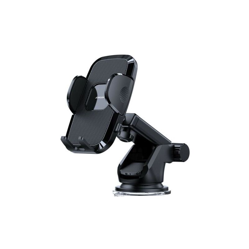 foto del prodotto joyroom supporto a morsetto per auto versione per cruscotto e parabrezza con braccio estensibile, 360 rotazione, 4,7 6,9 pollici, nero jr zs259 