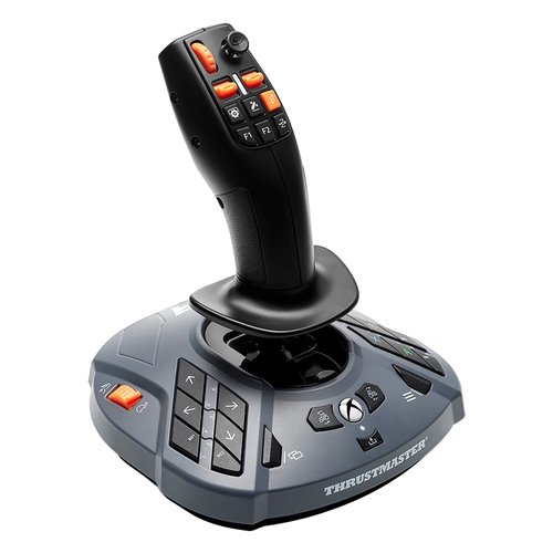 foto del prodotto joystick thrustmaster 4460279 xbox simtask farmstick x black e grey