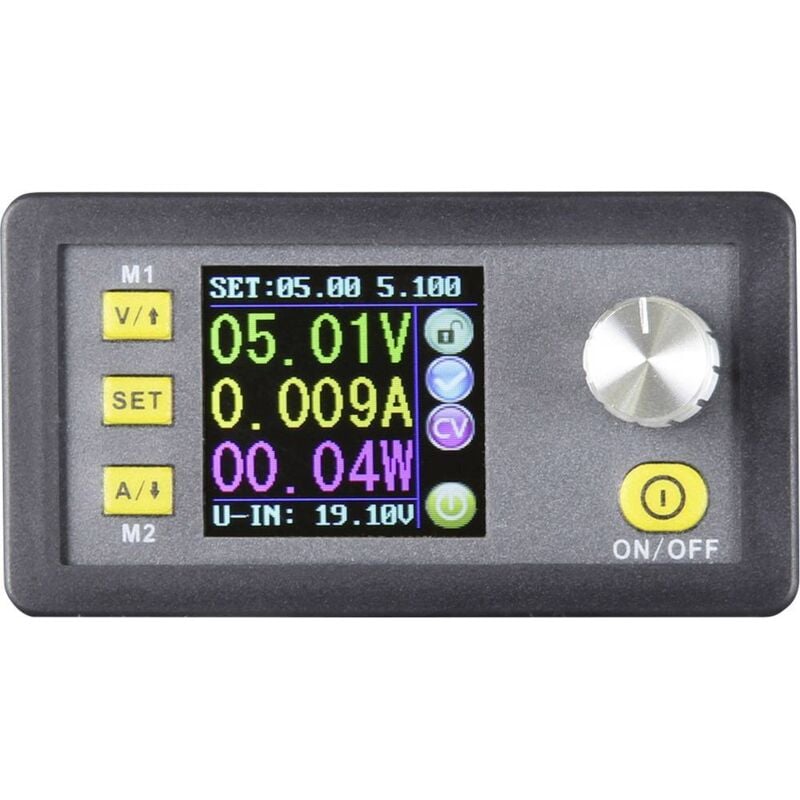 foto del prodotto jt-dph5005 alimentatore da laboratorio, step up step down 0 - 50 v 0 - 5 a 250 w morsetto a vite controllo remo - joy-it