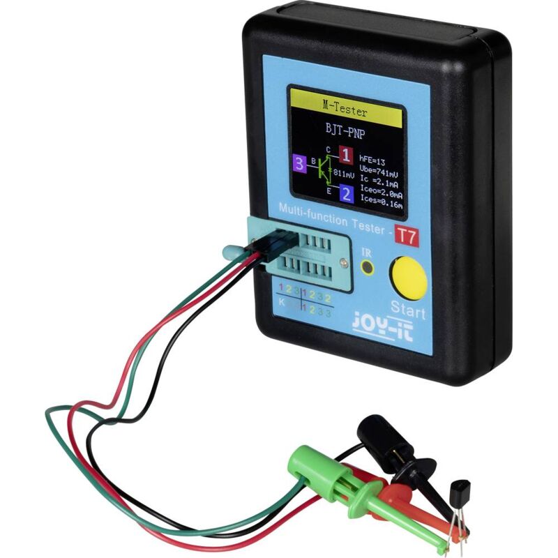 foto del prodotto jt lcr t7 tester transistor joy it