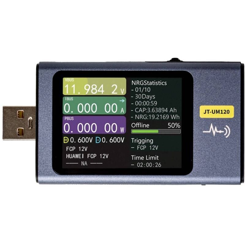 foto del prodotto jt um120 multimetro usb joy it